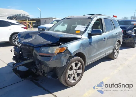 2007 Hyundai Santa Fe Limited/Se z USA, uszkodzony, nr VIN 5NMSH13E57H089914